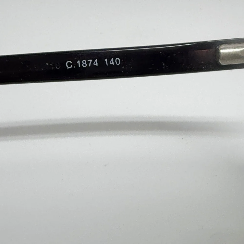 Amelia E. C.1874‎ 140 Womens Eyeglasses Frames Brown Tortoise Square Full 21598